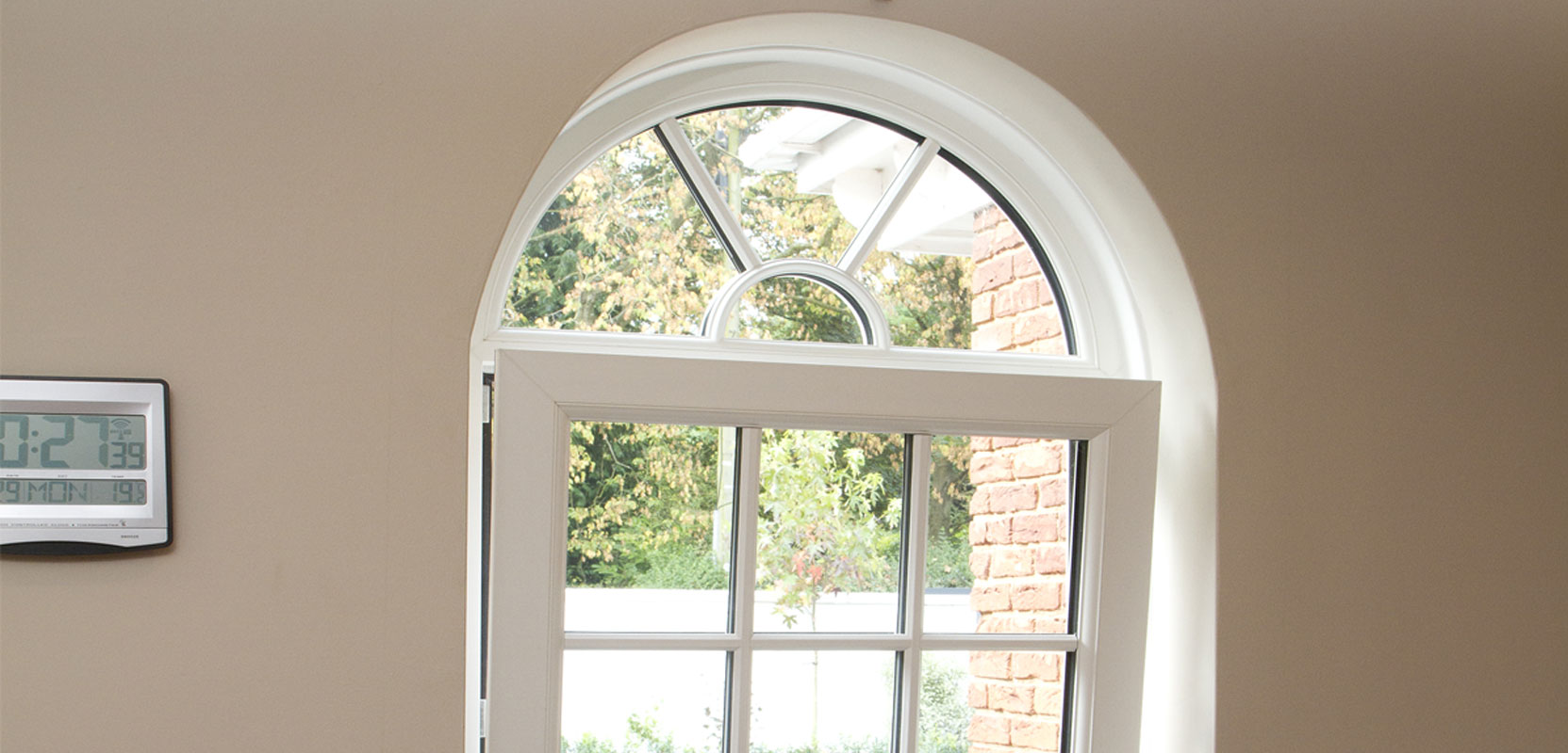 Photo of a tilt and turn window