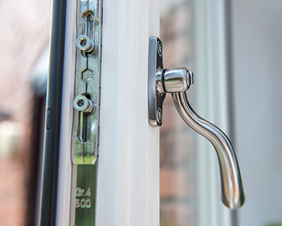 Photo of a window handle