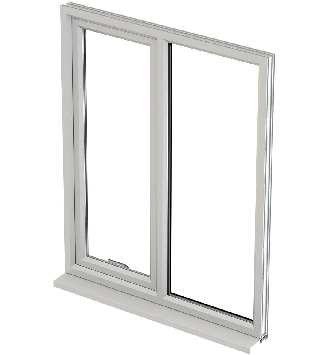 Photo of a tilt and turn window
