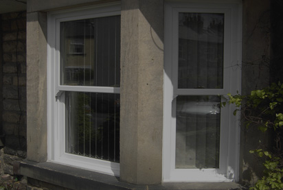 Photo of vertical slider windows